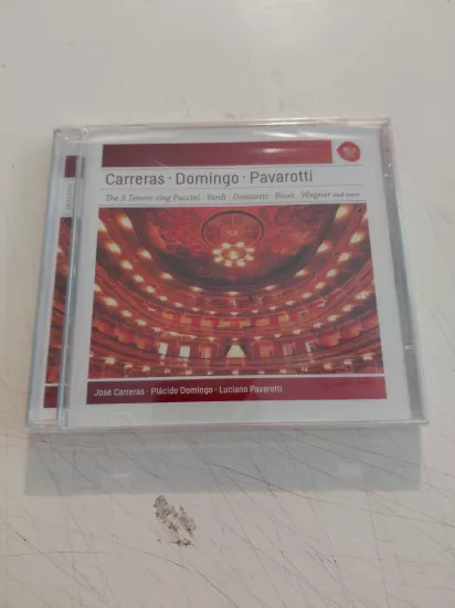 José Carreras / Placido Domingo / Luciano Pavarotti  - 2010  Fransa  Basım CD Albüm /Açılmamış Ambaljlı