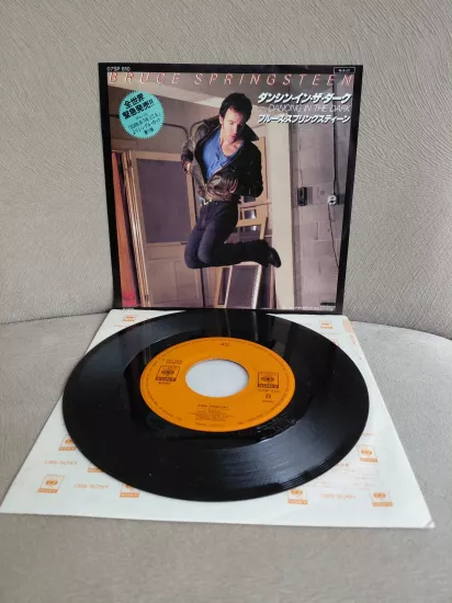 Bruce Springsteen – Dancing In The Dark - 1984  Japonya  Basım 45lik Plak
