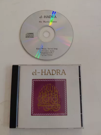 Klaus Wiese, Ted De Jong & M. Grassow – El-Hadra - The Mystik Dance – Almanya Basım -  CD Albüm