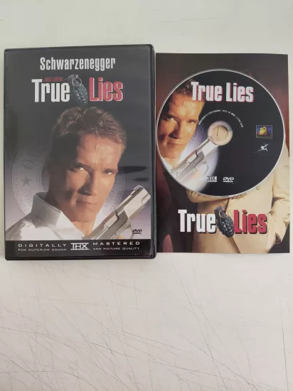 True Lies  _ Arnold Schwarzenegger  - DVD Film /1. Bölge-Türkçe altyazı yoktur.