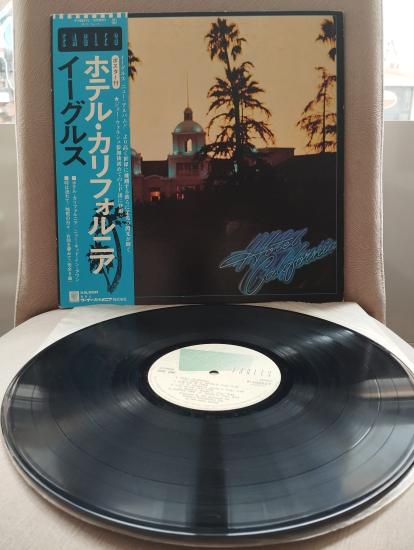 Eagles – Hotel California - 1976 Japonya Basım - 33 lük LP Plak Albüm - Obi’li