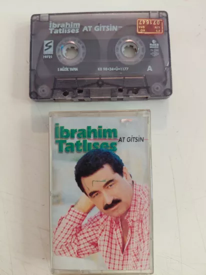 İbrahim Tatlıses –  At Gitsin  - 1998  Türkiye Basım  Kaset