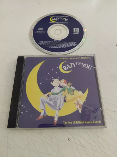 Crazy For You Original London Cast Recording  - 1993  İngiltere Basım CD Albüm