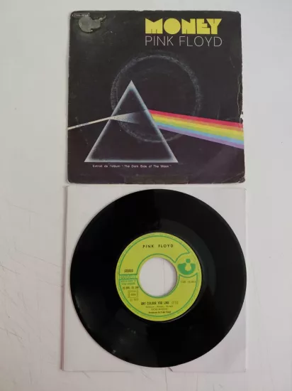 PINK FLOYD - MONEY - 1973 FRANSA BASIM NADİR 45 LİK PLAK