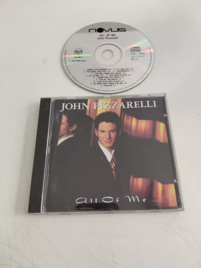 John Pizzarelli –  All Of Me - 1992  Almanya Basım - CD Albüm