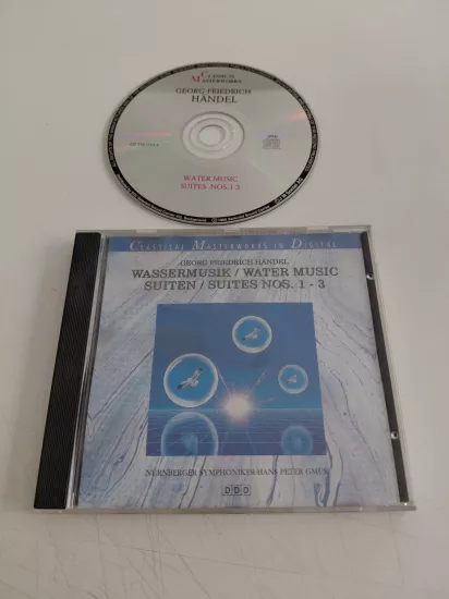 Händel - Wassermusik = Water Music / Suiten = Suites Nos. 1 - 3 - 1999 Avrupa Basım CD Albüm