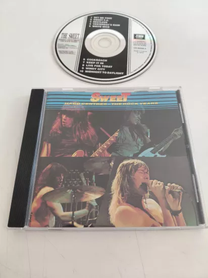 Sweet   – Hard Centres - The Rock Years  – 1987 İngiltere Basım - CD Albüm