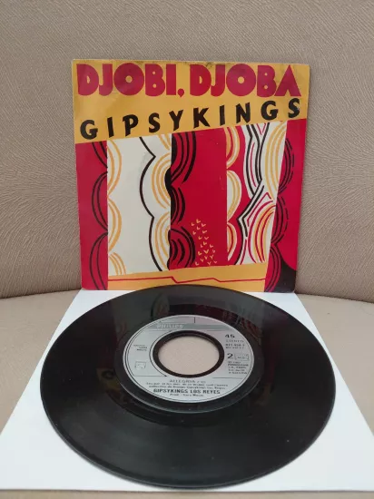 Gipsy Kings – Djobi, Djoba  - 1989  Fransa Dönem Basım 45’lik  Plak