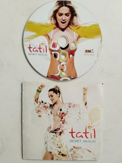 Demet Akalın - Tatil -  Türkiye Basım 2. El CD, single
