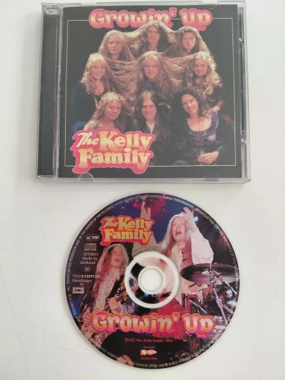 The Kelly Family  – Growin’ Up -  1997  Avrupa  Basım - CD Albüm