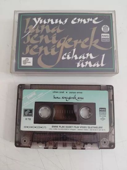 Cihan Ünal / Yunus Emre - Bana Seni Gerek Seni  - 1988  Türkiye Basım Kaset