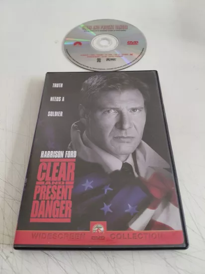 Clear And Present Danger / Harrison Ford  - DVD Film /1. Bölge-Türkçe altyazı yoktur