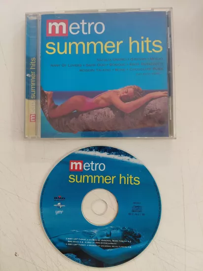 Metro Summer Hits – (Natalia Oreiro/ Army of Lovers...) - 2001 Türkiye Basım  CD Albüm