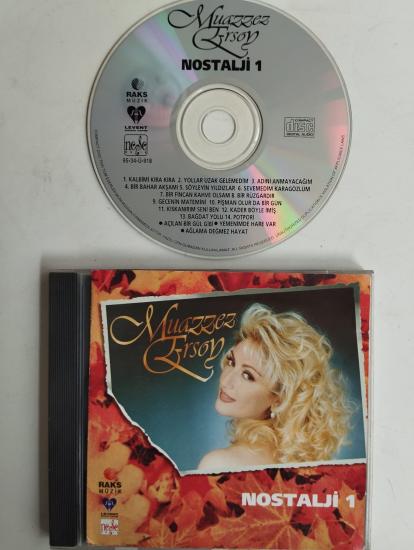 Muazzez Ersoy ‎– Nostalji 1 - 1995 Türkiye Basım - 2. El CD Albüm