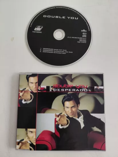 Double You  –  Desperado - 1999  Avrupa Basım - CD, Maxi-Single