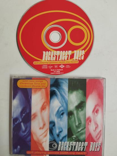 Backstreet Boys – Quit Playing Games- 1996 Avrupa Basım - 2. El CD, Maxi-Single