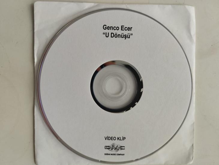 Genco Ecer / U Dönüşü - Türkiye Basım - 2. El CD, Single , Promo, Video Klip