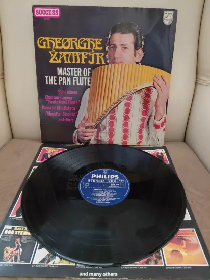 Gheorghe Zamfir – Master Of The Pan Flute – 1976 Hollanda Basım 33 lük Plak - LP Albüm