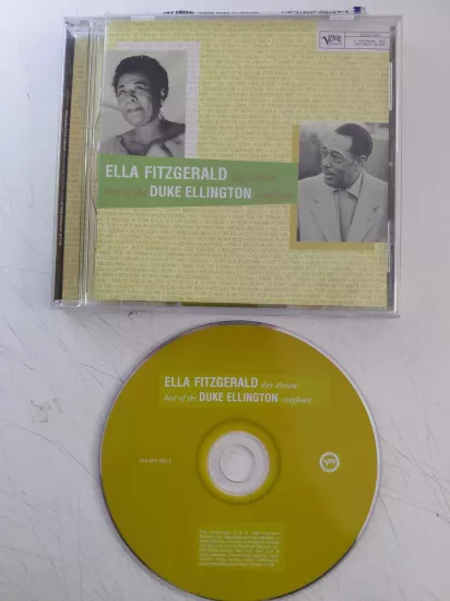 Ella Fitzgerald – Day Dream: Best Of The Duke Ellington Songbook - 1995 Amerika Basım CD Albüm