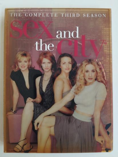 Sex and The City 3.Sezon  - Yurtdışı Basım Türkçe altyazı yoktur - 2. El 3X DVD