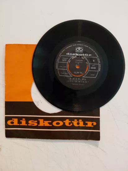 Gönül Yazar –  Gel Desen Gelemem Ki / Sip Sevdi -  Türkiye Basım 45 Lik Plak