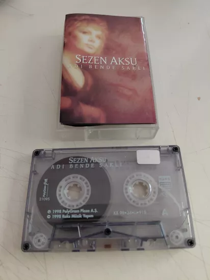 Sezen Aksu – Adı Bende Saklı - 1998 Türkiye Basım  Kaset