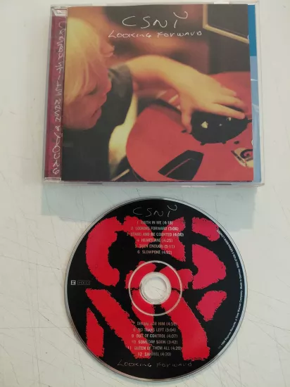 Crosby, Stills, Nash & Young – Looking Forward - 1999  Avrupa Basım CD Albüm