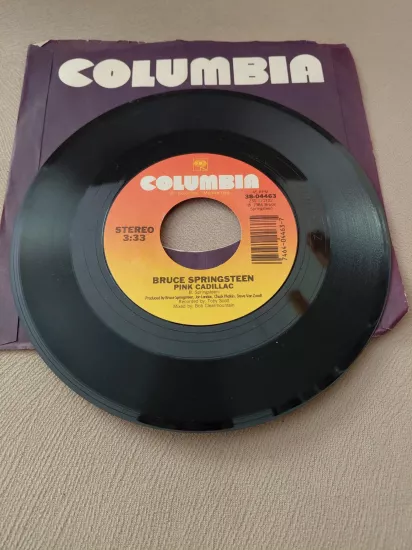 Bruce Springsteen –  Dancing In The Dark - 1984  USA  Basım 45 lik Plak