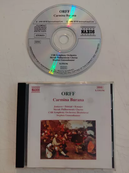 ORFF  –  Carmina Burana - 2003  Almanya Basım CD Albüm