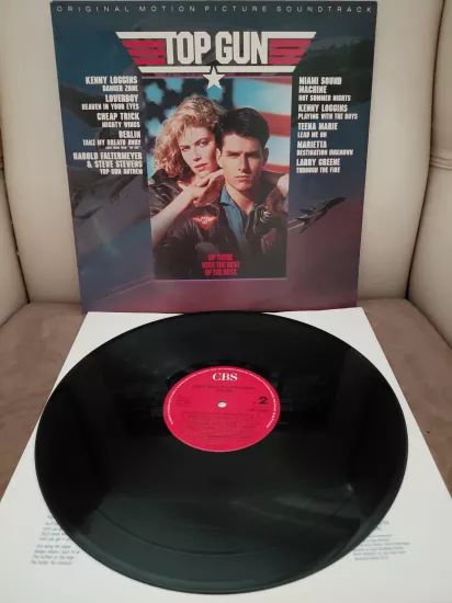 Top Gun ( Soundtrack ) - 1986  Hollanda Basım - 33lük LP Plak Albüm