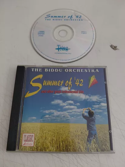 Biddu Orchestra – Summer Of ’42 And Other Great Instrumental Hits - İngiltere Basım CD Albüm