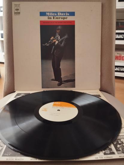 Miles Davis –  Miles Davis In Europe - 1972 Japonya  Basım LP Plak