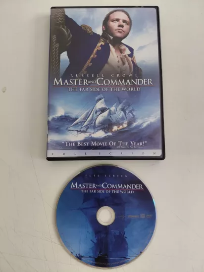 Master And Commander - Russell Crowe  - DVD Film /1.Bölge - Türkçe altyazı yoktur