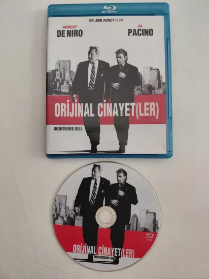 Righteous Kill (Orijinal Cinayetler) - Robert De Niro /Al Pacino -  Blu-ray  Film