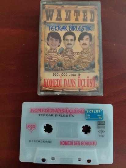 Komedi Dans Üçlüsü – Tekrar Birleştik - 1993 Türkiye Basım Kaset Albüm