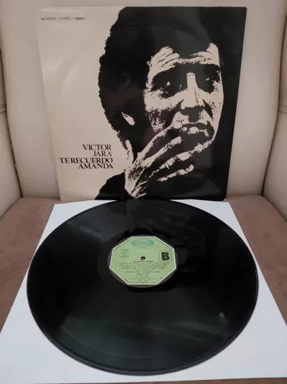 VICTOR JARA - Te Recuerdo Amanda -  1974  İspanya Basım LP Plak