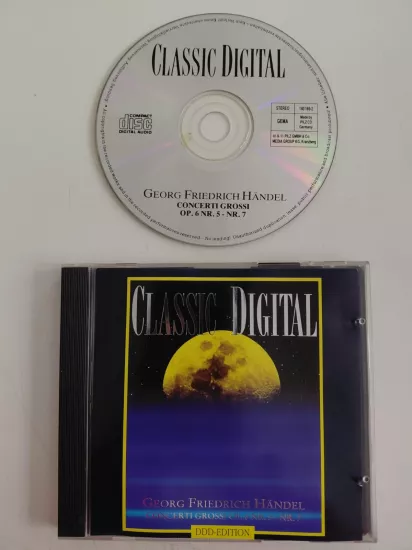 Händel - Hans Zanotelli –  Concerti Grossi Op. 6 Nr. 5 - Nr. 7 - Almanya Basım CD Albüm
