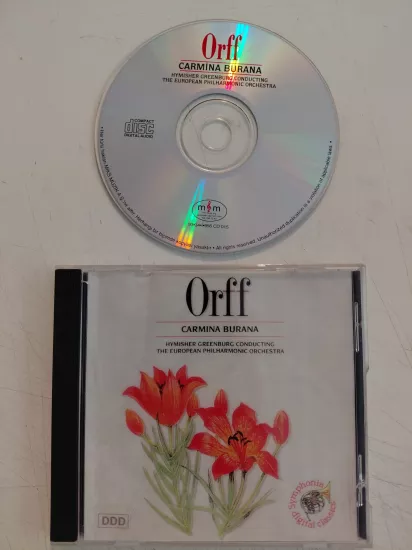 ORFF – Carmina Burana - Türkiye Basım CD Albüm