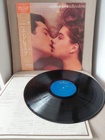 DIANA ROSS / LIONEL RICHIE - Endless Love (Soundtrack) - 1981 Japonya  Basım LP Plak Albüm - Obi’li