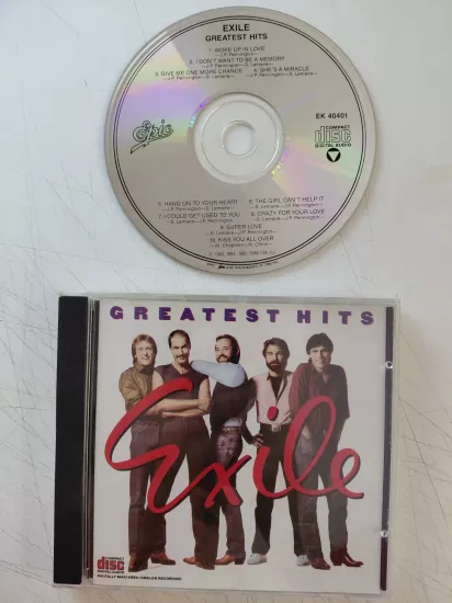 Exile  –  Greatest Hits - 1986  Amerika Basım CD Albüm