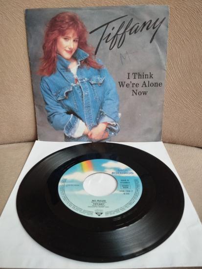 Tiffany –  I Think We’re Alone Now - 1987 Almanya Basım 45 LİK PLAK
