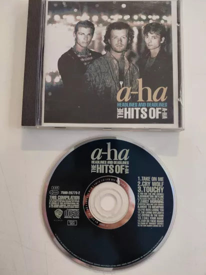 a-ha –  Headlines And Deadlines (The Hits Of A-ha) - 1991  Avrupa  Basım - CD Albüm