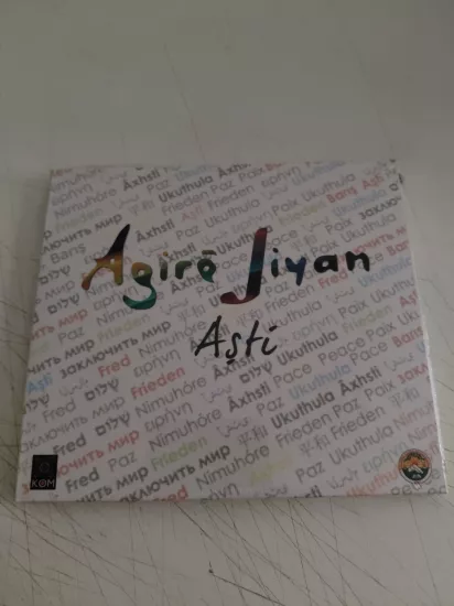 AGiRÊ JİYAN  -  Aşti  - Türkiye Basım CD Albüm ( Açılmamış Ambalajında)