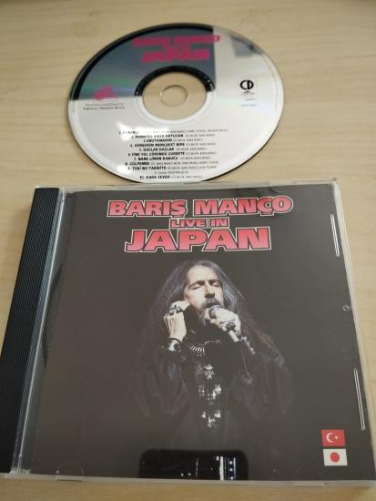 Barış Manço – Live In Japan -  1996  Türkiye Basım - CD  Albüm