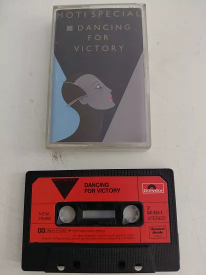 Moti Special ‎–  Dancing For Victory  - 1990 Almanya Basım Kaset