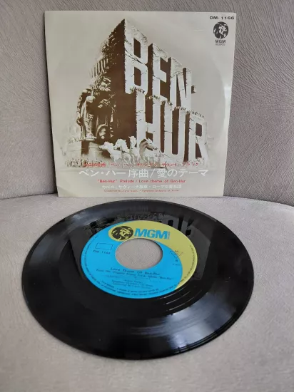 Symphony Orchestra Of Rome – Ben-Hur(Soundtrack) - 1968 Japonya  Basım 45lik Plak
