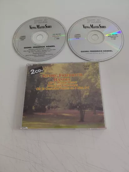 Händel – Water Music / Music For Fireworks / Concerti Grossi Nos. 5-7 - Almanya Basım 2xCD Albüm