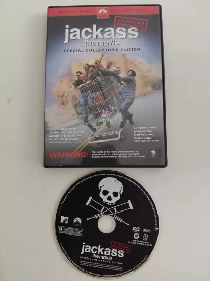 Jackass - The Movie: Special Collector’s Edition - DVD Film /1.Bölge - Türkçe altyazı yoktur