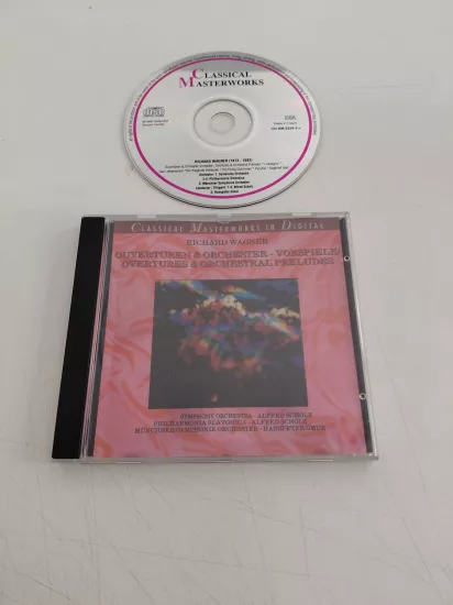 Richard Wagner -  Overtures & Orchestral Preludes - İsviçre  Basım - CD Albüm