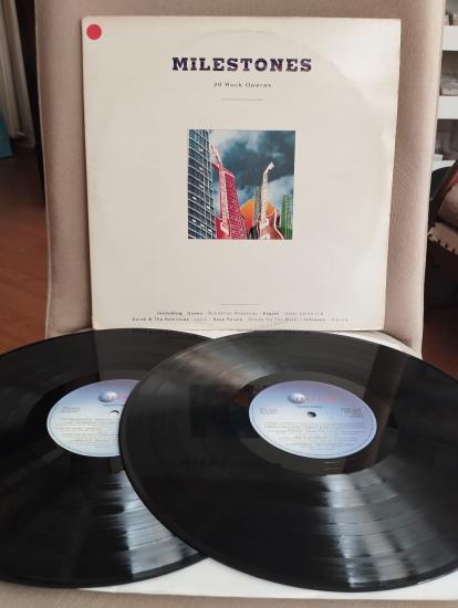 Milestones -  ( 20 Rock Operas ) -  1990 Avrupa Basım - Double LP Plak Albüm